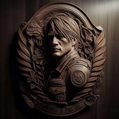 3D model Leon Kennedy from Resident Evil (STL)